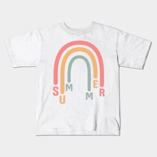 Summer Rainbow Kids T-Shirt